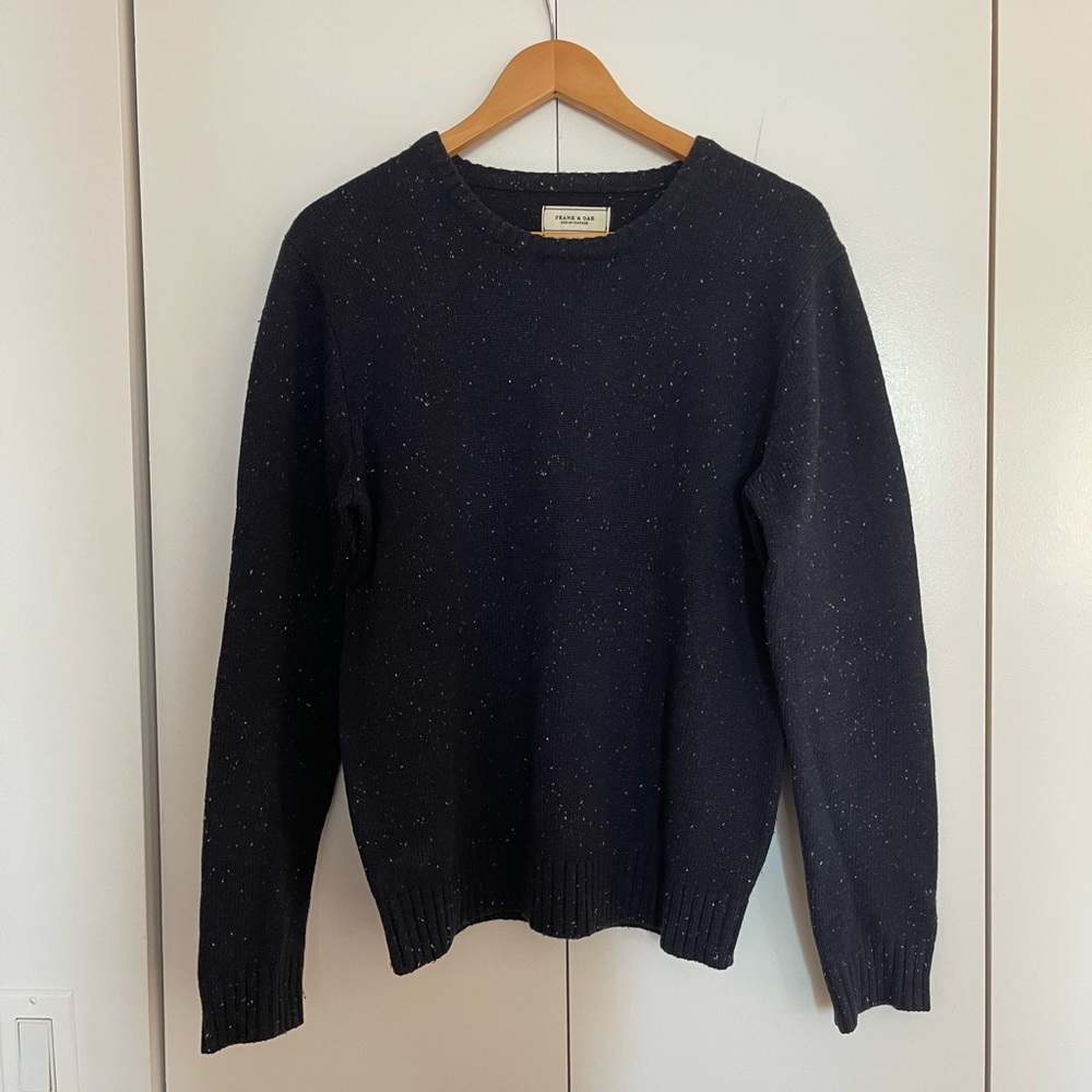 Frank and Oak Blue Sweater